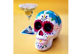Cinco De Mayo Ceramic Sugar Skull